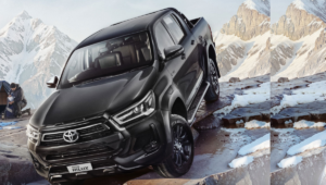 hilux black editio exterior images
